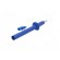 Test probe | 5A | blue | Socket size: 4mm | Plating: nickel plated image 6