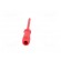 Test probe | red | Tip diameter: 2mm | Socket size: 4mm | 60VDC | 50mΩ image 5