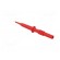 Test probe | 1A | 600V | red | Tip diameter: 0.75mm | Socket size: 2mm paveikslėlis 4