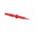 Test probe | 1A | 600V | red | Tip diameter: 0.75mm | Socket size: 2mm paveikslėlis 8