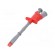 Clip-on probe | crocodile | 20A | red | Grip capac: max.15mm | 1000V image 1