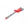 Clip-on probe | crocodile | 20A | red | Grip capac: max.15mm | 1000V image 3