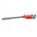 Clip-on probe | crocodile | 20A | red | Grip capac: max.15mm | 1000V image 4