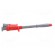 Clip-on probe | crocodile | 20A | red | Grip capac: max.15mm | 1000V image 8