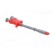 Clip-on probe | crocodile | 20A | red | Grip capac: max.15mm | 1000V image 9