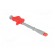Clip-on probe | crocodile | 20A | red | Grip capac: max.18mm | 1000V image 9