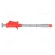 Clip-on probe | crocodile | 20A | red | Grip capac: max.18mm | 1000V image 8