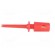 Clip-on probe | hook type | 0.3A | 60VDC | red | Grip capac: max.1.1mm paveikslėlis 3
