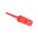 Clip-on probe | hook type | 0.3A | 60VDC | red | Grip capac: max.1.1mm paveikslėlis 4