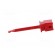 Clip-on probe | hook type | 10A | 1kVDC | red | 63mm фото 4