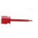 Clip-on probe | hook type | 10A | 1kVDC | red | 63mm фото 8