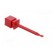 Clip-on probe | hook type | 10A | 1kVDC | red | 63mm фото 9