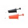 Clip-on probe | hook type | 300VDC | red and black image 3