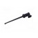 Clip-on probe | hook type | 3A | 60VDC | black | Grip capac: max.1.3mm image 2