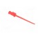 Clip-on probe | hook type | 3A | 60VDC | red | Grip capac: max.1.3mm image 9