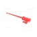 Clip-on probe | hook type | 3A | 60VDC | red | Grip capac: max.1.3mm paveikslėlis 5