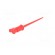 Clip-on probe | hook type | 3A | 60VDC | red | Grip capac: max.1.3mm фото 7