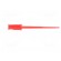 Clip-on probe | hook type | 3A | 60VDC | red | Grip capac: max.1.3mm фото 8