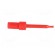 Clip-on probe | hook type | 3A | 60VDC | red | Grip capac: max.1.7mm фото 7