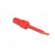 Clip-on probe | hook type | 3A | 60VDC | red | Grip capac: max.1.7mm image 8