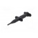 Clip-on probe | hook type | 3A | black | 1kV | 4mm | Overall len: 122mm image 3
