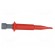Clip-on probe | hook type | 5A | red | 4mm image 8