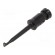 Clip-on probe | hook type | 6A | 60VDC | black | Plating: gold-plated фото 1