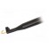 Clip-on probe | hook type | 6A | 60VDC | black | Plating: gold-plated image 2