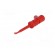 Clip-on probe | hook type | 6A | 60VDC | red | Grip capac: max.2mm | 2mm image 3