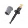 Clip-on probe | hook type | 6A | 70VDC | black | Grip capac: max.3.5mm image 1