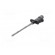Clip-on probe | hook type | 6A | black | Plating: nickel plated | 4mm image 3