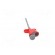 Clip-on probe | hook type | 6A | red | Plating: nickel plated | 4mm image 3