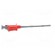 Clip-on probe | hook type | 6A | red | Plating: nickel plated | 4mm image 8