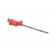 Clip-on probe | hook type | 6A | red | Plating: nickel plated | 4mm image 9