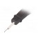 Clip-on probe | hook type | black | Connection: soldered image 2