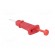 Clip-on probe | hook type | red | Connection: soldered фото 5
