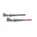 Clip-on probe | pincers type | 10A | 1kVDC | red and black | 4mm image 8