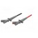 Clip-on probe | pincers type | 10A | 1kVDC | red and black | 4mm image 7