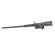Clip-on probe | pincers type | 10A | black | Grip capac: max.4mm | 4mm фото 4