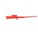 Clip-on probe | pincers type | 10A | red | Grip capac: max.4mm | 4mm image 8