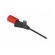 Clip-on probe | pincers type | 2A | 60VDC | red | Grip capac: max.2mm фото 8
