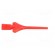 Clip-on probe | pincers type | 2A | 60VDC | red | Grip capac: max.2mm image 7