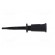 Clip-on probe | pincers type | 3A | 60VDC | black image 3