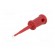 Clip-on probe | pincers type | 3A | 60VDC | red | Insulation: polyamide image 2
