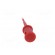 Clip-on probe | pincers type | 3A | 60VDC | red | Insulation: polyamide фото 5