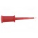Clip-on probe | pincers type | 3A | 60VDC | red | Insulation: polyamide фото 7
