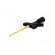Clip-on probe | pincers type | 3A | black | Grip capac: max.3mm | 2mm фото 3