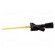Clip-on probe | pincers type | 3A | black | Grip capac: max.3mm | 2mm фото 4