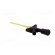 Clip-on probe | pincers type | 3A | black | Grip capac: max.3mm | 2mm фото 5