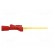 Clip-on probe | pincers type | 3A | red | Grip capac: max.3mm | 2mm image 8